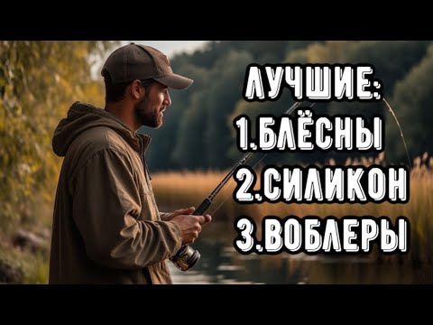 Видео: ТОП-3 лучших приманки на хищника! Блёсны, воблеры, силикон