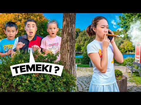 Видео: АРУНАНЫ АҢДЫДЫҚ😱 (аруна темекі шегеді ма?😭😭😭)