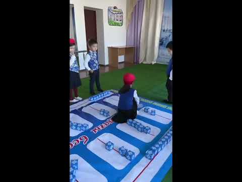 Видео: Құлыншақ б/б Ханталапай аудандық ұлттық ойын байқауы. Алаңдағы бестемше. Тәрбиеші Тілектес Утеулиева