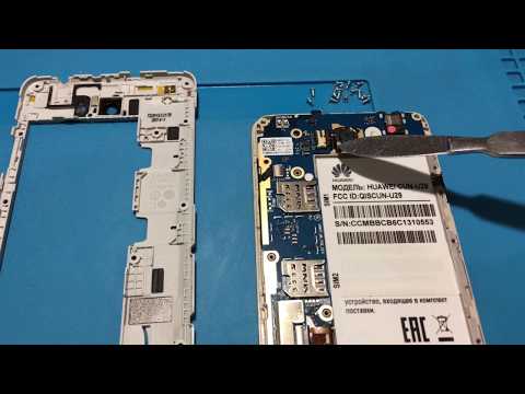 Видео: Huawei Y5 II CUN U-29 не включается. Замена флеш (EMMC).