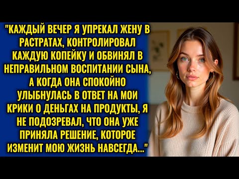 Видео: "ТЫ ЕДУ РЕБЕНКУ НЕ ВЗЯЛА, ЗАТО ПАРФЮМ ДЛЯ СЕБЯ КУПИЛА?! — ВСКРИКНУЛ МУЖ, НО ТО, ЧТО СДЕЛАЛА ЖЕНА…