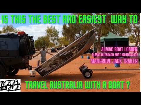 Видео: Almac Boat Loader, Mangrove Jack Trailer, установка, эпизод 3