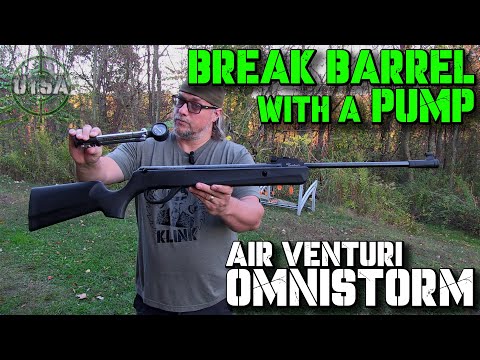 Видео: Пневматическая винтовка Air Venturi OmniStorm Power с регулируемым переломным стволом