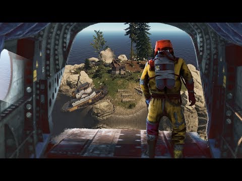 Видео: Тайник клана на острове. [Rust]