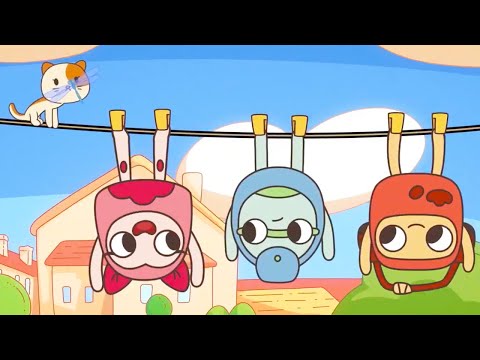 Видео: Мультфильм для детей - Спина к спине - Большая стирка (17 серия)