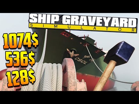 Видео: Ship Graveyard Simulator | Первый взгляд на полную версию!