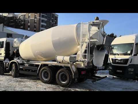 Видео: Обзор MAN MIXER Putzmeister/ Бетоносмеситель МАН Миксер