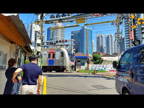 Видео: Сеул: пешеходная экскурсия по району Юнсан, станции Юнсан и Ичондон | 4K Путешествие по Корее