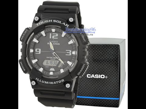 Видео: Видео обзор наручных часов CASIO AQ-S810W-1A
