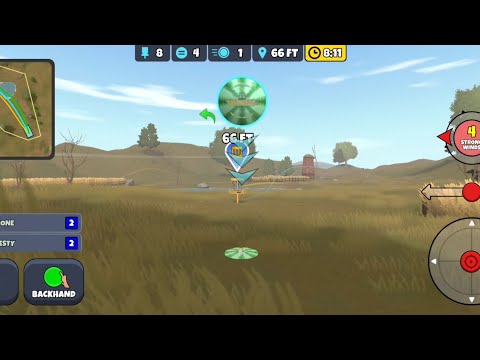 Видео: Потрясающая игра с Уэсти! Заканчивайте каждую лунку новым диском. Долина диск-гольфа.