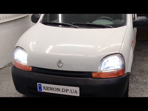 Видео: Неймовірна реставрація фар Renault Kangoo 1 1998р.! Потужні LED лампи H4 - Infolight M1!