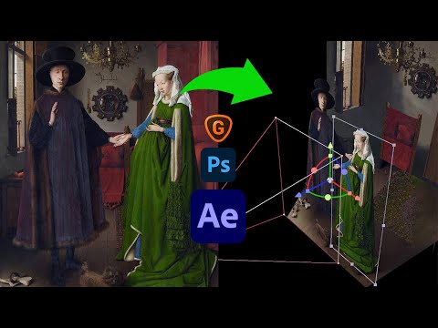 Видео: Как ОЖИВИТЬ ЛЮБУЮ КАРТИНУ/ФОТОГРАФИЮ в After Effects/ Продвинутый ПАРАЛЛАКС