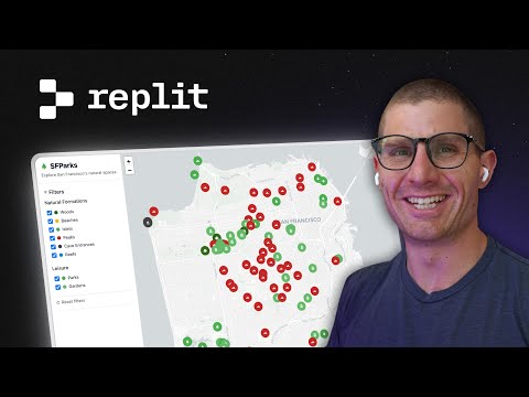 Видео: Vibe Coding 101 — создание и развертывание интерактивной карты с помощью Replit
