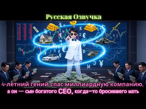 Видео: 4-летний гений спас миллиардную компанию, а он — сын богатого CEO, когда-то бросившего мать #2025