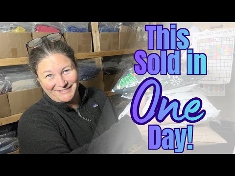 Видео: Это продано за один день! Что продавалось на eBay, Poshmark и Depop? Отправьте мне.