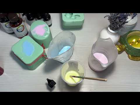 Видео: Заливка силиконовых форм в технике мыльная акварель, мраморная заливка, заливка в один цвет 