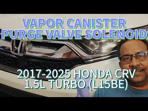 Видео: HONDA CRV 1.5L (L15BE) 2017-2025 гг. Замена соленоида клапана продувки адсорбера паров