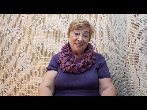Видео: Шарф "Ракушки". Мастер-класс по вязанию крючком от О. С. Литвиной.