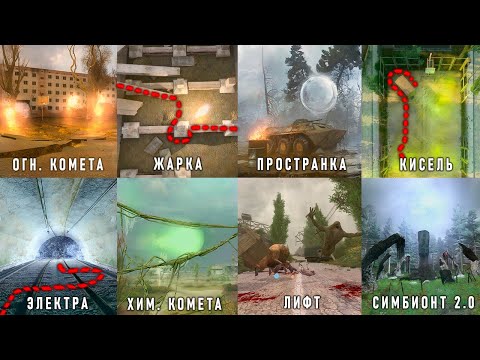 Видео: ВСЕ Виды Аномалий из вселенной игры S.T.A.L.K.E.R.