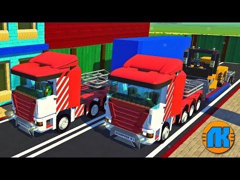 Видео: ДАЛЬНОБОЙЩИКИ ЗАБИРАЮТ ГРУЗ В НОВОМ ГОРОДЕ !!! МУЛЬТИК в Scrap Mechanic !!! СКАЧАТЬ СКРАП МЕХАНИК !!