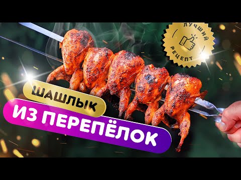 Видео: 🔥 СУПЕР-ШАШЛЫК из Перепелов!👍 | Как сделать шашлык из перепёлки на мангале?