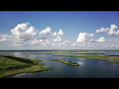 Видео: Река Маныч с высоты птичьего полета!