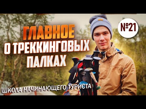 Видео: Треккинговые палки в походе! Главное! Школа начинающего туриста №21