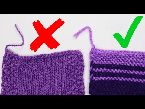Видео: ЭТО СДЕЛАЕТ ШАРФ ИЛИ ПЛЕД ИДЕАЛЬНЫМ| Ровный прямой угол при закрытии петель спицами