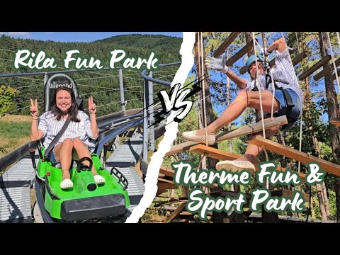 Видео: Забавления край Банско 🎈 Rila Fun Park vs Therme Fun & Sport Park