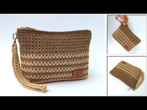 Видео: ЛЕГКАЯ СУМКА ВЯЗАНИЕ КРЮЧКОМ ДЛЯ НАЧИНАЮЩИХ — БЫСТРЫЙ И ПРОСТОЙ НОВЫЙ Урок по дизайну