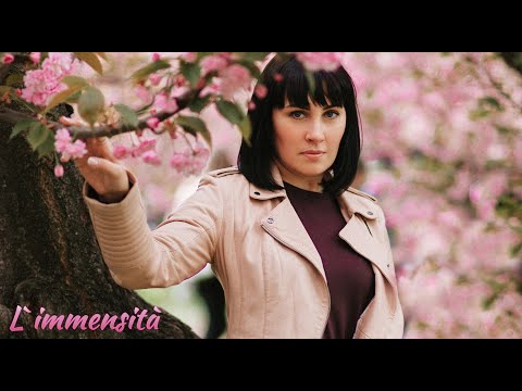Видео: Сизокрилий птах (L`immensità) - cover, співає Галина Линник