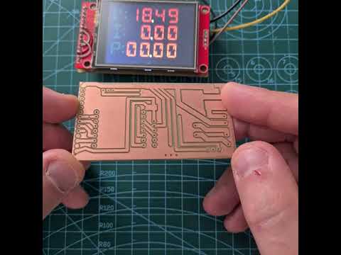 Видео: Вольтамперметр с большим экраном 2.4 tft spi  esp8266