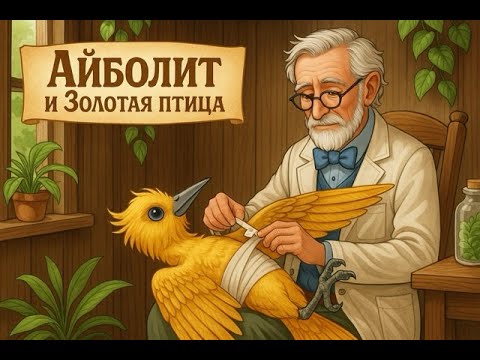 Видео: Доктор Айболит и Золотая Птица | Добрая сказка для детей