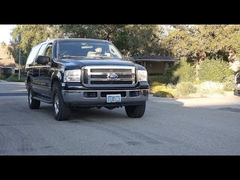 Видео: Ford Excursion- Крупнейший Внедорожник или Средний Грузовик?