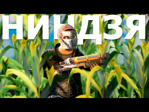 Видео: Я - Ниндзя. Этот куст тебя убьёт. Раст by CJIюHи