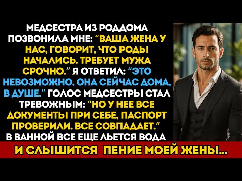 Видео: Звонок из роддома: ‘Ваша жена рожает.’ Но моя жена была дома в душе. Кто же тогда в больнице?