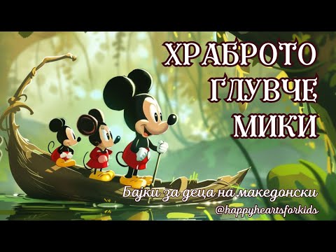 Видео: Храброто Глувче Мики - Бајки за деца за добра ноќ  - HappyHearts