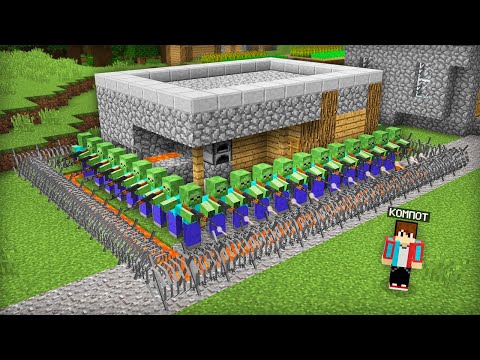 Видео: ЗОМБИ ЗАХВАТИЛИ МОЙ ДОМ В МАЙНКРАФТ | Компот Minecraft