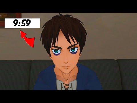 Видео: 10 минут подряд повторял "Эрен Йегер"