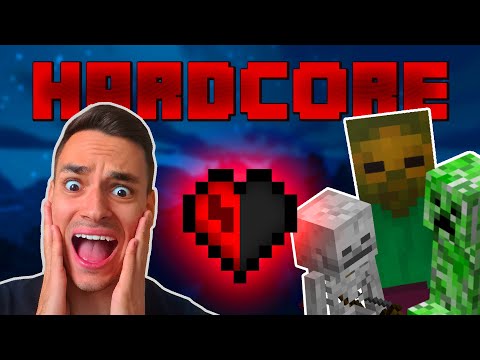 Видео: АКО УМРА, ИГРАТА ПРИКЛЮЧВА! | MINECRAFT HARDCORE EP. 1