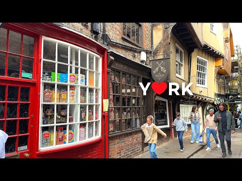 Видео: [4K]🇬🇧Йорк, Великобритания – средневековая жемчужина в Северной Англии | Betty's Café Tea Rooms🫖2025