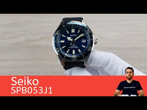 Видео: Первый дайвер в новом исполнении / Seiko SPB053J1