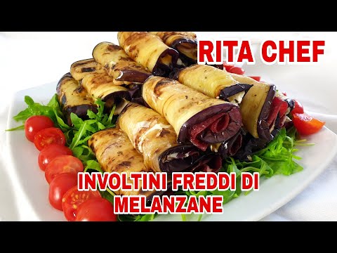 Видео: ⭐ХОЛОДНЫЕ БАКЛАЖАННЫЕ РУЛЕТЫ🍆РИТА ШЕФ-ПОВАР.