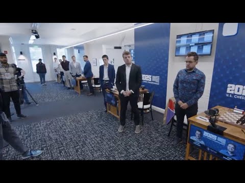 Видео: Минута молчания в память о Даниле Народицком | R8 #USChessChamps