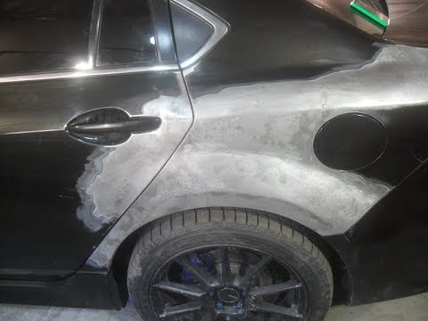 Видео: Кузовной ремонт MAZDA 6. наплавка оловом.