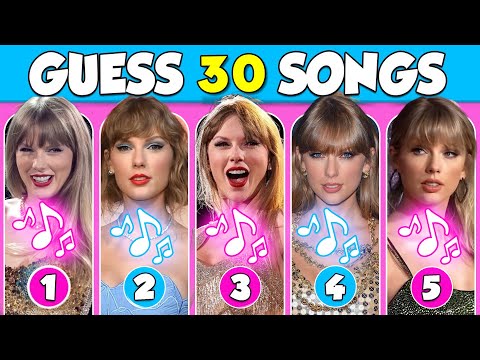 Видео: 🎤✨ Сможете ли вы угадать все 30 песен Тейлор Свифт? | Ultimate Swiftie Quiz 🎶💖