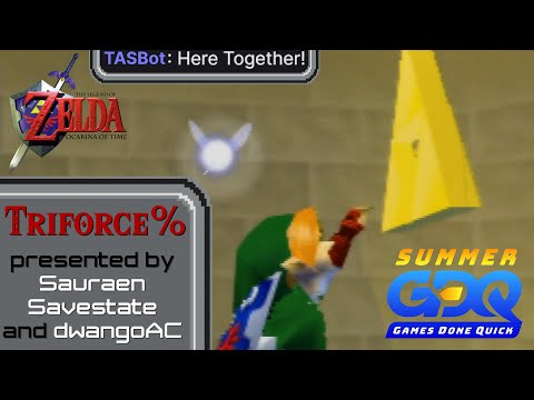 Видео: OoT Triforce Percent ACE Showcase: TASBot объединяет нас на SGDQ 2022! (Бета-версия + новый контент)