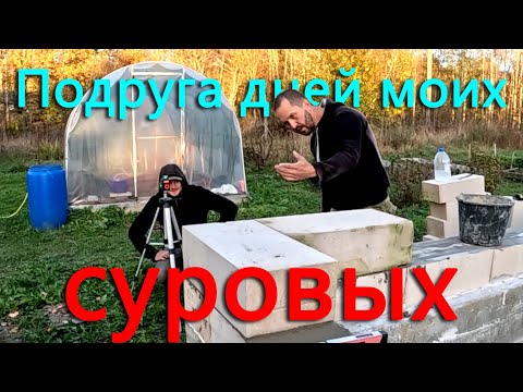 Видео: Новый памятник в Псковской области. Стройка продолжается дрова заготавливаются. Гуляем по Пушкинским