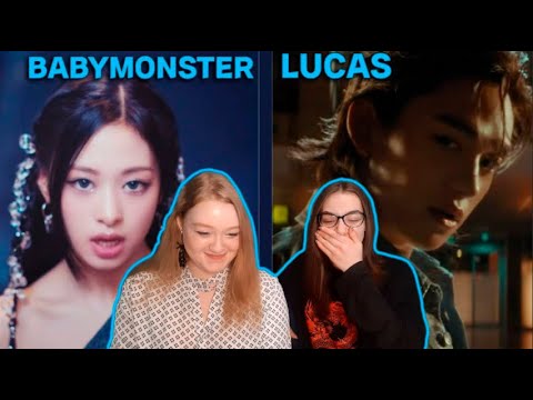 Видео: BABYMONSTER - ‘SHEESH’ & LUCAS 루카스 'Renegade' MVs REACTION/РЕАКЦИЯ
