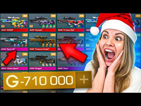 Видео: КУПИЛА ВСЕ АВМ В STANDOFF 2 😱